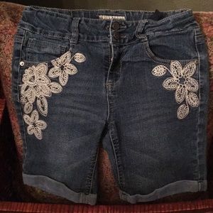 Girls denim shorts